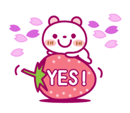 Spots bear(spring set) sticker #10497414