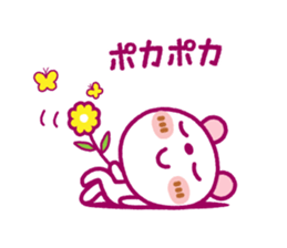 Spots bear(spring set) sticker #10497430