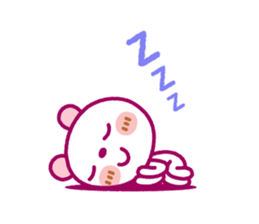 Spots bear(spring set) sticker #10497431