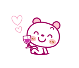 Spots bear(spring set) sticker #10497437