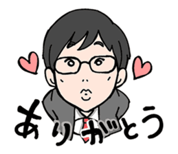Shizuoka,Numazu Sumimasu comedian sticker #10498642