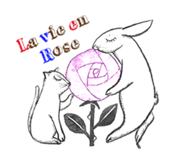 "Bonjour! Paris-lapin" Shinsuke Kawahara sticker #10498720