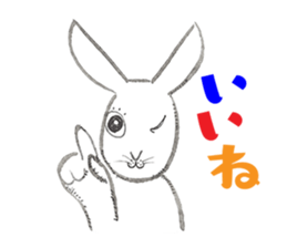 "Bonjour! Paris-lapin" Shinsuke Kawahara sticker #10498721