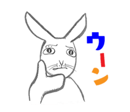 "Bonjour! Paris-lapin" Shinsuke Kawahara sticker #10498734