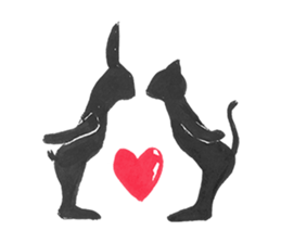 "Bonjour! Paris-lapin" Shinsuke Kawahara sticker #10498739