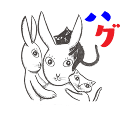 "Bonjour! Paris-lapin" Shinsuke Kawahara sticker #10498743