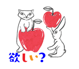 "Bonjour! Paris-lapin" Shinsuke Kawahara sticker #10498744