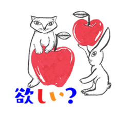 "Bonjour! Paris-lapin" Shinsuke Kawahara sticker #10498744