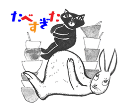 "Bonjour! Paris-lapin" Shinsuke Kawahara sticker #10498746