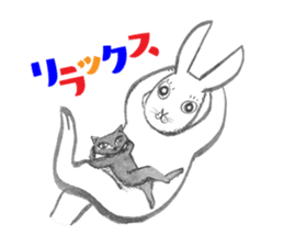 "Bonjour! Paris-lapin" Shinsuke Kawahara sticker #10498749