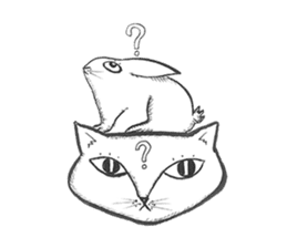 "Bonjour! Paris-lapin" Shinsuke Kawahara sticker #10498752