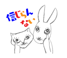 "Bonjour! Paris-lapin" Shinsuke Kawahara sticker #10498754