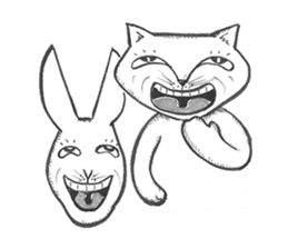 "Bonjour! Paris-lapin" Shinsuke Kawahara sticker #10498755