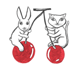 "Bonjour! Paris-lapin" Shinsuke Kawahara sticker #10498758