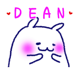 I love Dean sticker #10499561