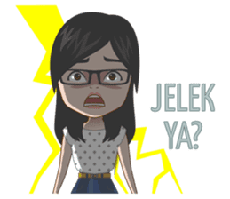 Jelita: Sensitive Mood sticker #10499614