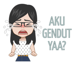 Jelita: Sensitive Mood sticker #10499615