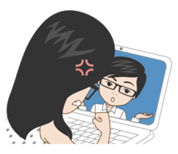 Jelita: Sensitive Mood sticker #10499636