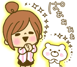 Drawing girls sticker 5 honorific ver. sticker #10499769