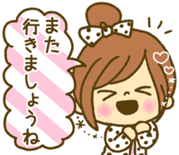 Drawing girls sticker 5 honorific ver. sticker #10499795