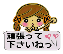 Pretty! Toque of girls 4 sticker #10499813