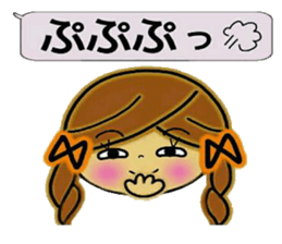 Pretty! Toque of girls 4 sticker #10499821