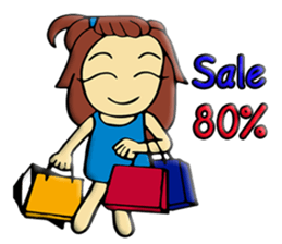 I'm Lucky & MINI chan sticker #10499891