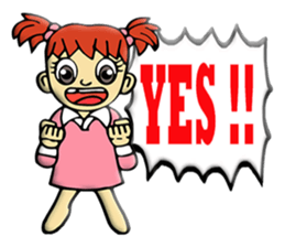 I'm Lucky & MINI chan sticker #10499903