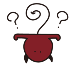 DeBois the red devil sticker #10500082