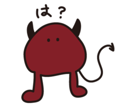 DeBois the red devil sticker #10500102
