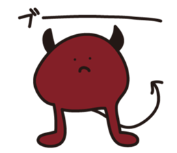 DeBois the red devil sticker #10500106