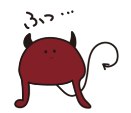 DeBois the red devil sticker #10500107