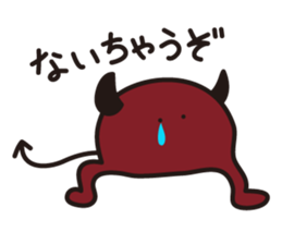 DeBois the red devil sticker #10500110