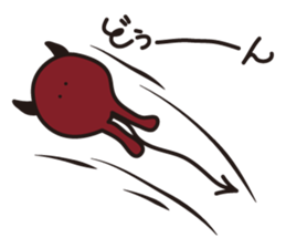 DeBois the red devil sticker #10500117