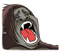 The gorilla sticker #10500201