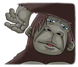 The gorilla sticker #10500206