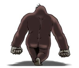 The gorilla sticker #10500207