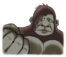 The gorilla sticker #10500208