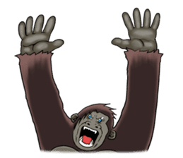 The gorilla sticker #10500210