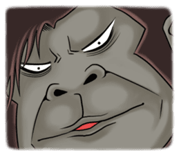The gorilla sticker #10500211