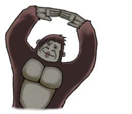 The gorilla sticker #10500212