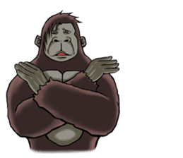 The gorilla sticker #10500213