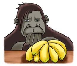 The gorilla sticker #10500214