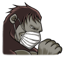 The  gorilla sticker #10500215
