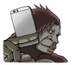 The gorilla sticker #10500216