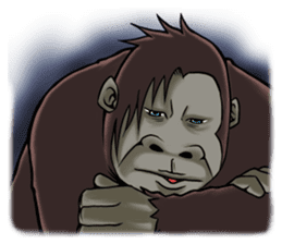 The gorilla sticker #10500220