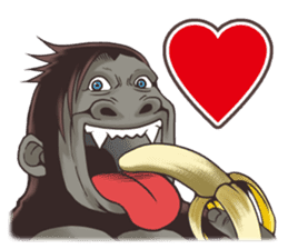 The gorilla sticker #10500221