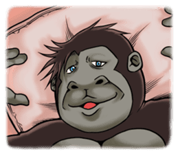 The  gorilla sticker #10500222