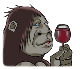The gorilla sticker #10500224