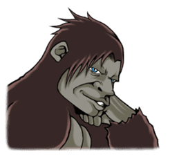 The gorilla sticker #10500225